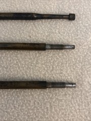 Vintage Marbles No 9728 Jointed Rifle Rod 28 Caliber and Up 36″ Brass w/Sleeve