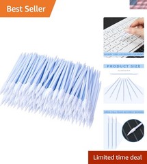 200 Foam Cleaning Swabs – Versatile 2.56” Sticks for Printers, Cameras & More