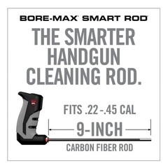 REAL AVID/REVO Bore-Max Smart Rod 9in Carbon Fiber Cleaning Rod (AVBMSR2209)