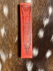 Vintage Outers Gunslick Lead Gun Grease Tube in Box ~ Sportsman Gun & Reel Lube