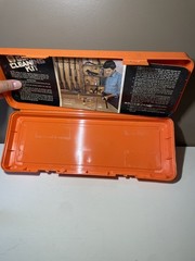 Vintage Hoppe’s Gun Cleaning Kit – ORIGINAL ALL Everything Included Orange