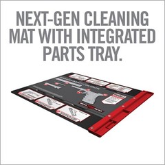 Real Avid Glock Cleaning Mat With Magnetic Parts Tray – 19”x 16” (AVGLOCKSM)