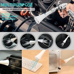 Dry Cleaning Gun Brass Adjustable Air Flow Nozzle,Air Blower Gun Blasts Dirt NEW