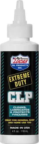 Lucas CLP 4oz Firearm Cleaner Lubricant and Protectant