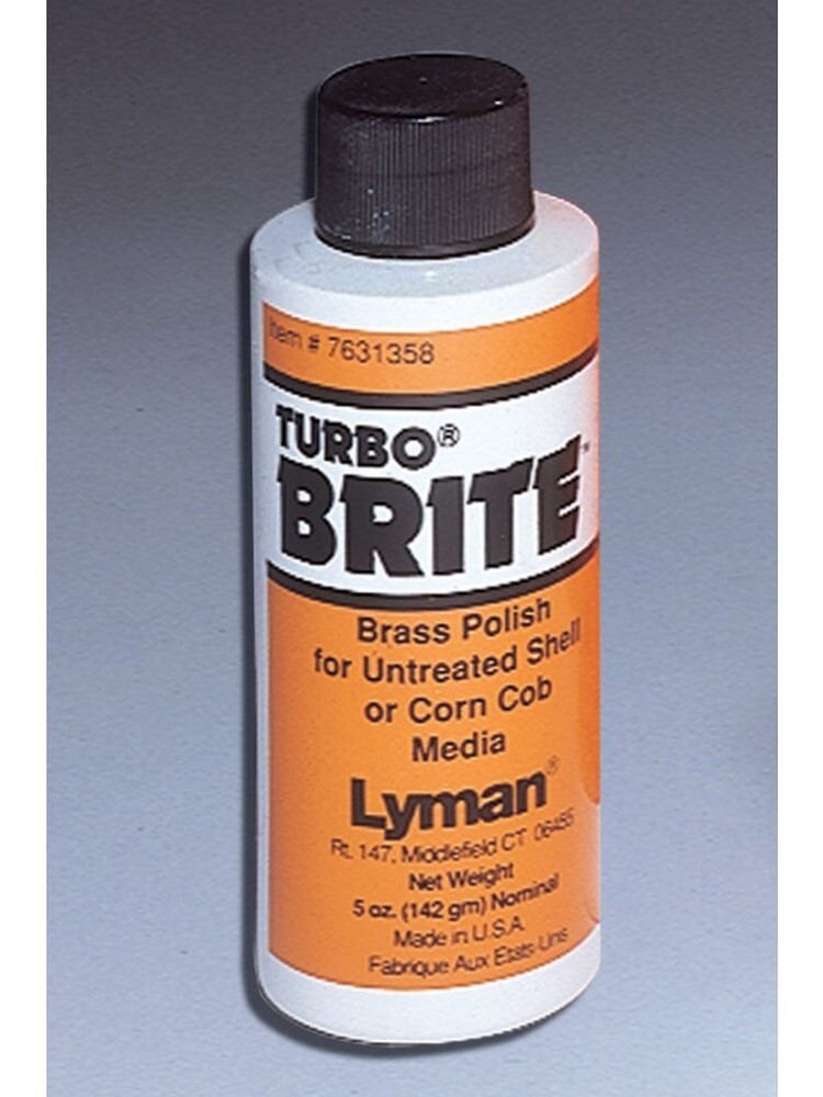 Lyman Turbo Case Cleaner Brite Brass Polish Universal 5 Oz Bottle – 7631358
