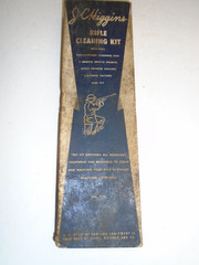 Vintage J.C. HIGGENS “.22 CAL” RIFLE CLEANING KIT – No. 723 – Used but Complete