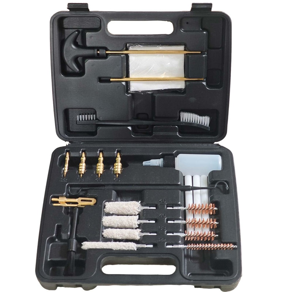 Universal Handgun Cleaning Kit for .22 .357 9mm .38 .40 .45, Cleaning Kit for…