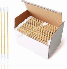 Gun Cleaning Swabs, Dual – Ends Tips, 6 Inch Gun Cleaning Supplies, Long Cotton