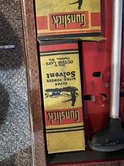 Vintage Outers Gunslick Shotgun Cleaning Kit Metal Box Partial Original USA