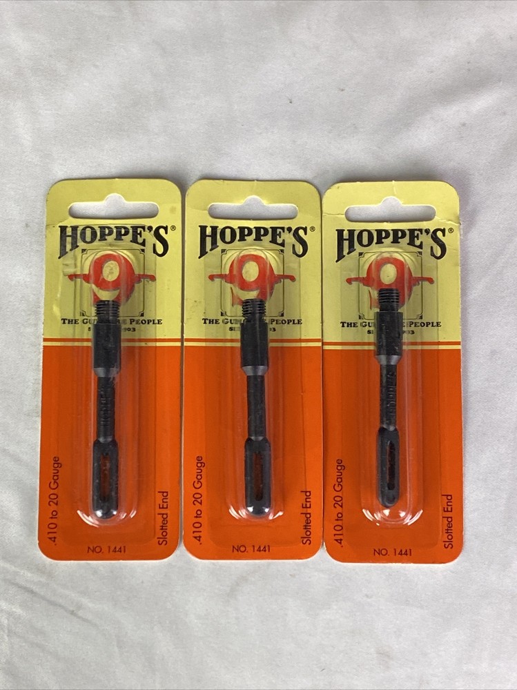 3 PK Hoppe’s No. 9 Conversion Adapter Slotted End .410-20-Gauge 1441