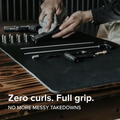 Thick Gun Cleaning Mat – Oil & Solvent Resistant, Non-Slip, 3 Sizes for Handguns