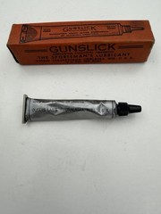 Vintage Gunslick Sportsman’s Lubricant Tube Used Original Box SHIPS FREE IN USA