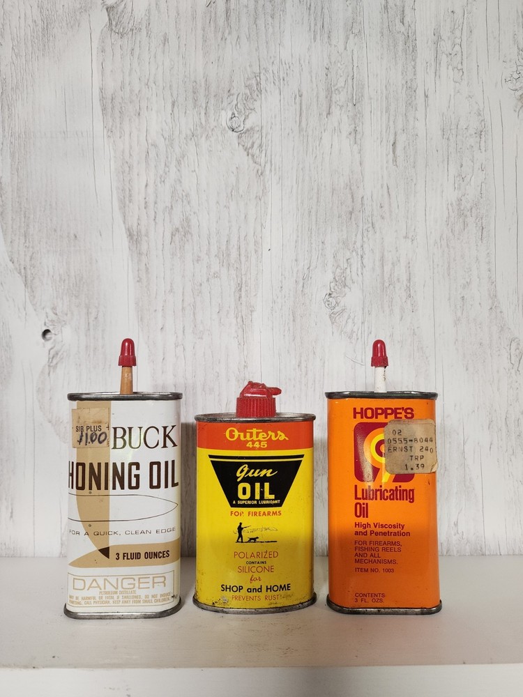BUCK/OUTERS 445/ HOPPES LUBRICATING, GUN OILS