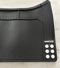 Large Gun Rifle Shotgun Cleaning Mat Anti-Slip Rubber Magnetic Organizer Ruler