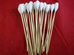 325 Count 6 Sizes Super Absorbent Low Lint Cotton Long Wood Handle Swabs