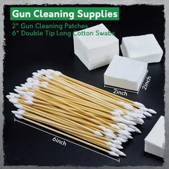 Gun Cleaning Supplies in Storage Box – Gun Cleaning Patches & Gun Cleaning Sw…