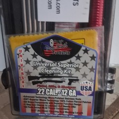 Pro-Shot Products Universal Cleaning Kit .22 Cal/12 Gauge w/ Case & Rod