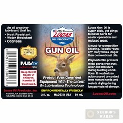 Lucas Oil ORIGINAL GUN OIL 10-PACK Lubricant Hunting Gun Smith Odorless 10006