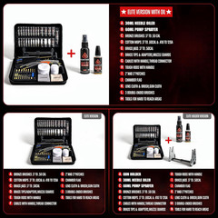 GLORYFIRE Universal Gun Cleaning Kit for Handgun Shotgun & Pistol,Elite Gun Clea