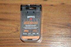 Hoppe’s 9 The Original Bore Snake Pistol Cleaner – 9mm/.357/380/.38 Caliber