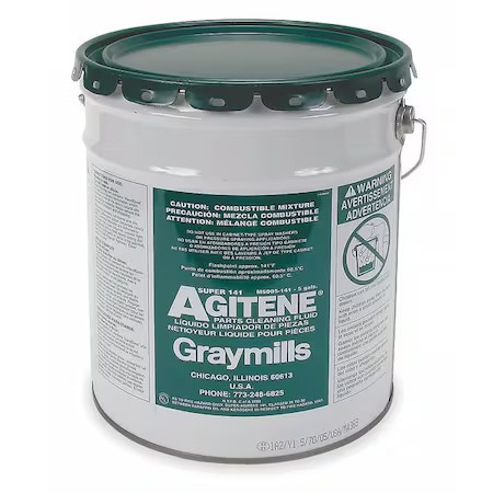 Graymills M5005-141 Solvent, Cleaning, 5 Gal