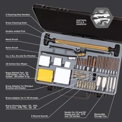 Allen 70977 Universal Master Gun Cleaning Kit – 50 Piece