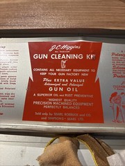 Vintage Sears Roebuck & Co. Rifle Cleaning Kit .No. 2143 BOX ONLY
