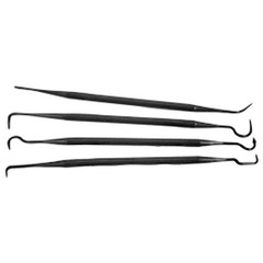 Tipton 549864 Gun Cleaning Picks Set Polymer 4-Piece