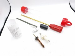 J Dewey .556 Lug Recess Cleaning Kit with Rod, Head Brush, Mop, Model L-16