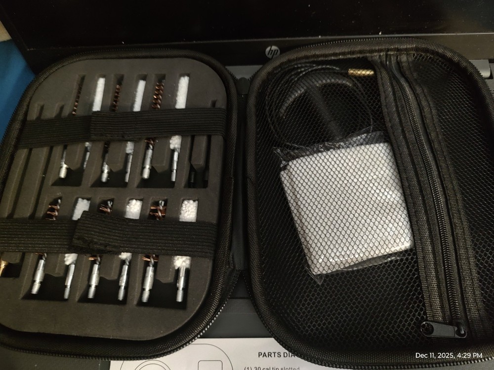 19 Piece Pistol Cleaning Kit .22-.50cal