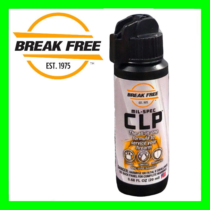 Mil-Spec Break Free CLP Cleaner Lubricant Preservative 20ml Squeeze Bottle