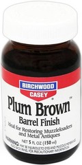 Birchwood Casey Plum Brown Barrel Finish 5 Ounce Bottle 14130