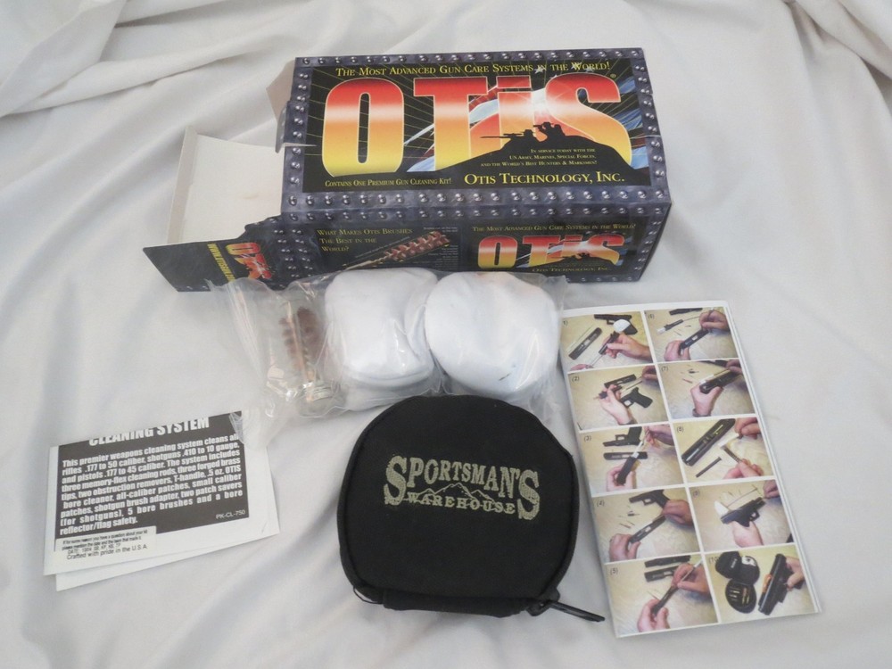 OTIS Tactical Gun Cleaning System 750, Universal .177 cal – 10 Gauge