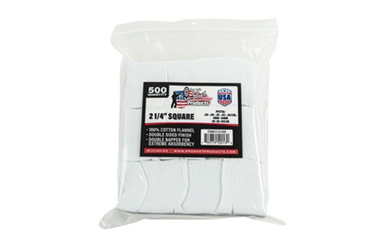 PRO-SHOT PATCH .38-.45CAL 2 1/4″ 500