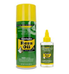 Remington Oil Spray Gun Aerosol Cleaning Lubricant, 10 Oz + Rem Oil Bottle 2 oz