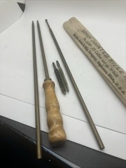 Marble’s jointed .28 Caliber And Up, 30 Inch Jointed Rifle Rod No. 9728 Brass