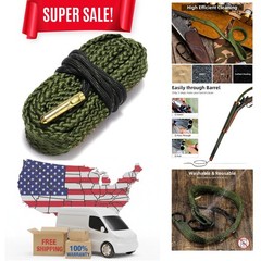 Fray Resistant Bore Cleaning Rope for .223, 9mm, .38 Cal – Lightweight & Durable