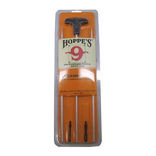 Hoppes No.9 Aluminum Cleaning Rods Fits All Calibers Rifles/Pistols 3 Pieces 3PU