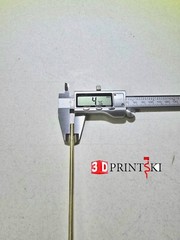 SQUIB ROD / STUCK SHELL ROD 22cal, 5.56, 223 – SOLID BRASS – PISTOL LENGHT