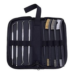 BOOSTEADY Stainless Steel Gunsmith Armorer Pick Set Rifle Cleaning Picks & Do…