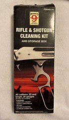 Hoppes Cleaning Kit For .22 And Larger Rifle Caliber With Black Storage Case