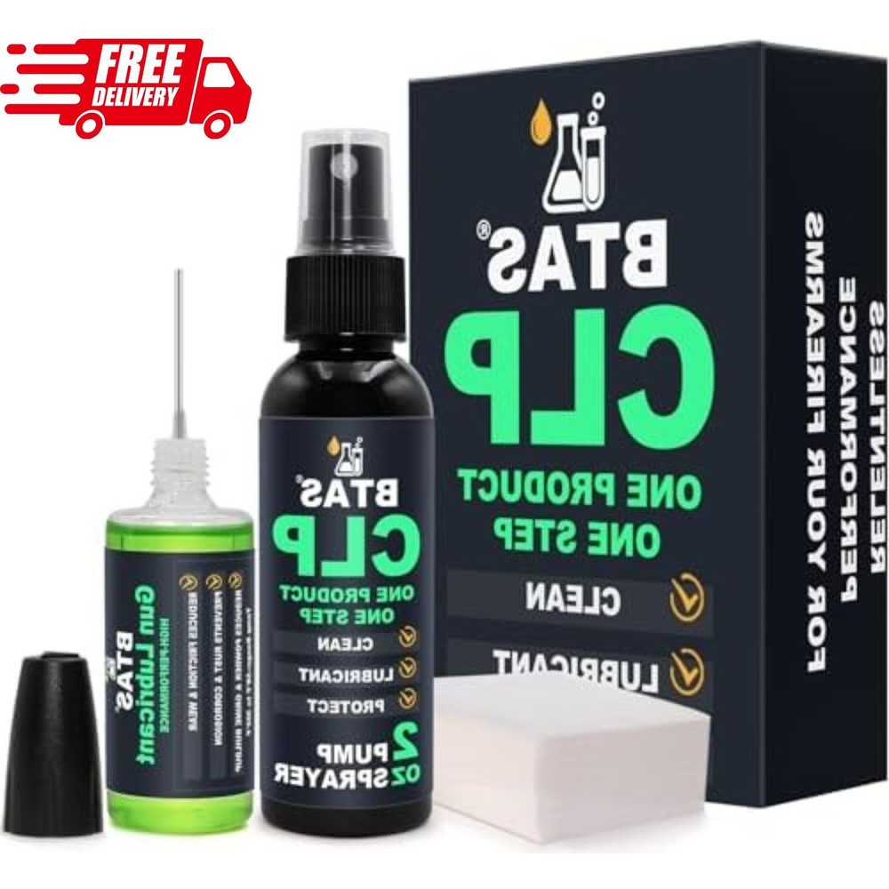 Gun Cleaner and Lubricant CLP Oil Cleaning Kit Universal Spray Solvent Protector