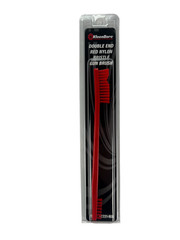 (2 PACK) KleenBore Double End Red Nylon Utility Brush