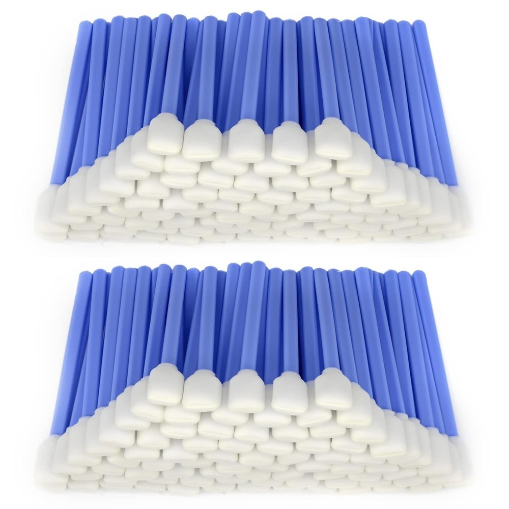 200 bastoncillos de espuma para limpieza (cuadrados y rectangulares, de 5,11″) p