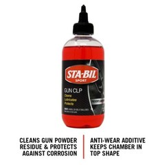 STA BIL Gun CLP 8 fl oz Cleaner Lubricant Protectant for Firearms Rust Preven…