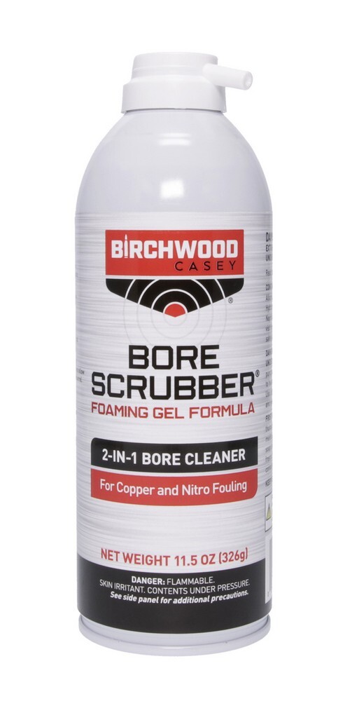 Birchwood Casey Bore Scrubber 2-IN-1 Cleaner Foaming Gel 11.5 Oz Aerosol – 33643