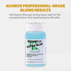 Brownells Oxpho-Blue Liquid Gun Blue, Cold Bluing Solution, Gunsmithing Tools