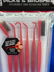 Real Avid Accu-Grip Gun Cleaning Pick and Brush Set