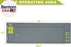 Rifle Shotgun Gun Cleaning Mat,36″ X 12″ Magnetic Gun Cleaning Mats for All Guns