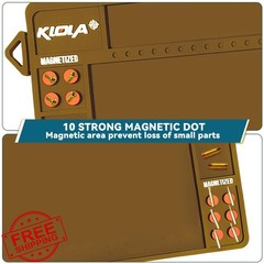 klola Magnetic Gun Mat Brown